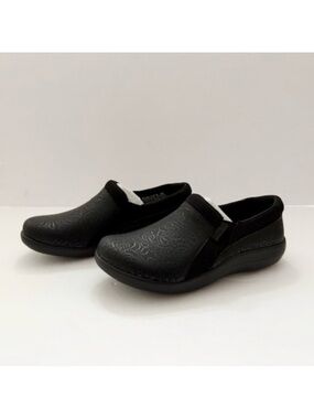 Alegria Duette Aged Ink Shoes Slip On Comfort Workwear Floral Women's 6-6.5